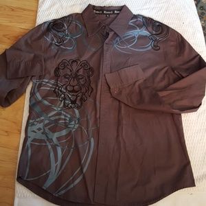 REWARD Men's Button Down Shirt Size XL